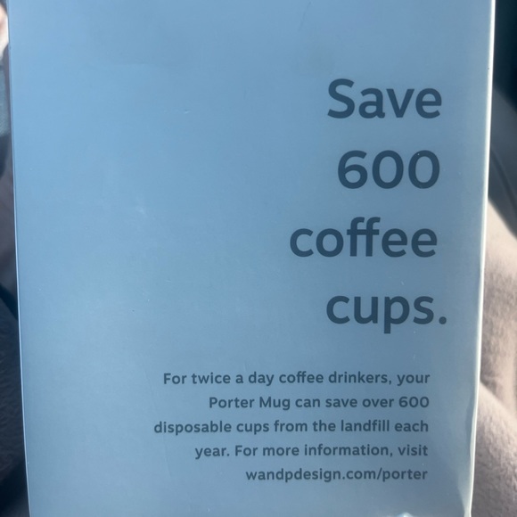 PORTER TO-GO MUG~ NIB! - Picture 3 of 5